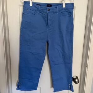 NYDJ Blue Crop Pants